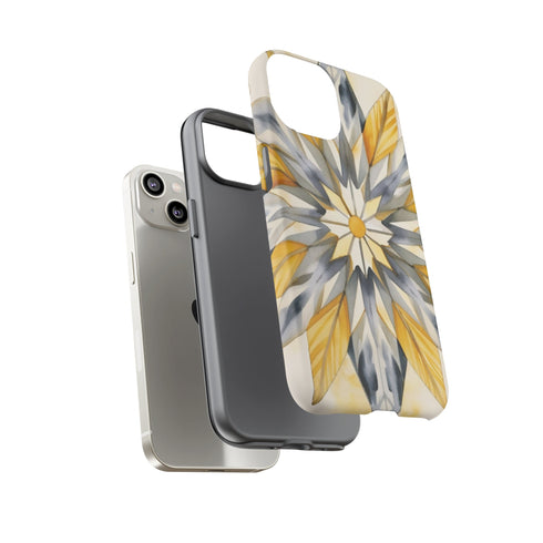 Sunshine Bloom Mosaic - Impact Resistant Phone Case